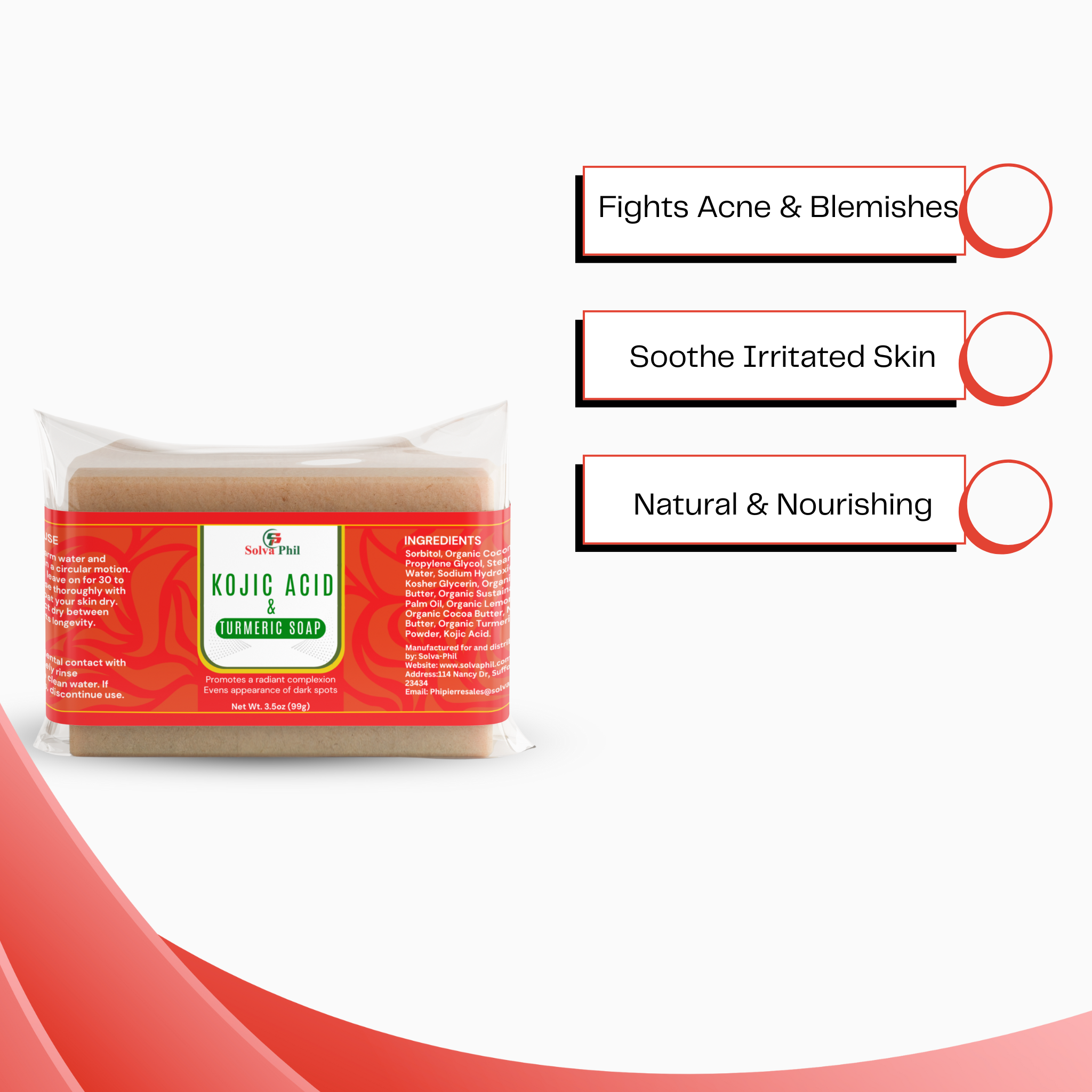 Turmeric Soap – Brightening & Acne-Fighting Bares